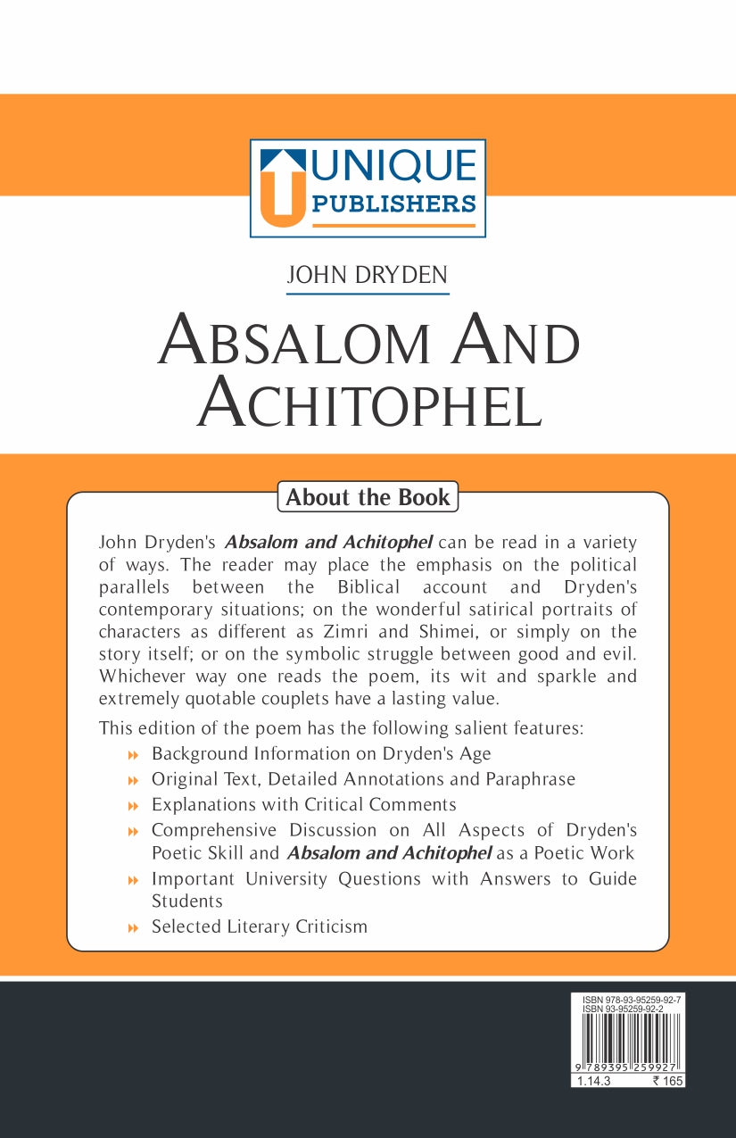 Absalom and Achitophel