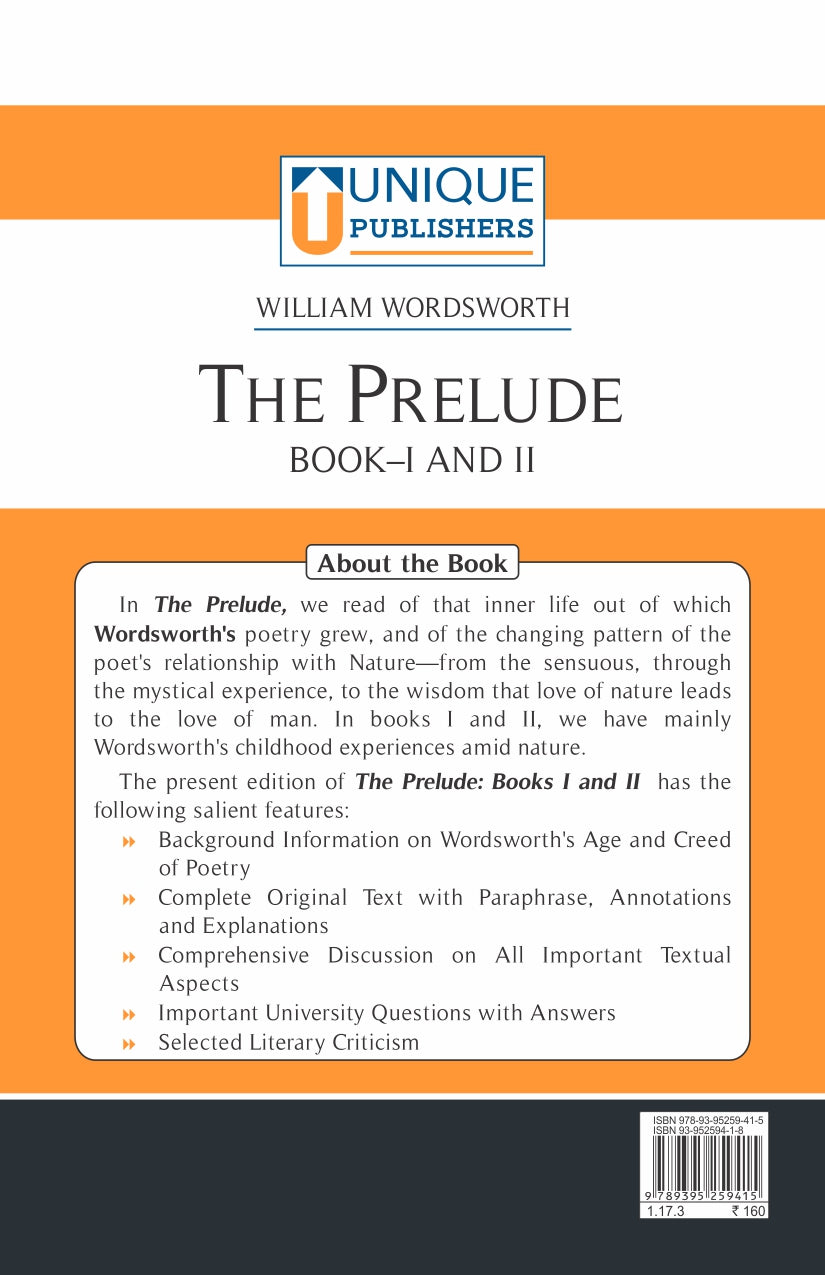 The Prelude Book I & II