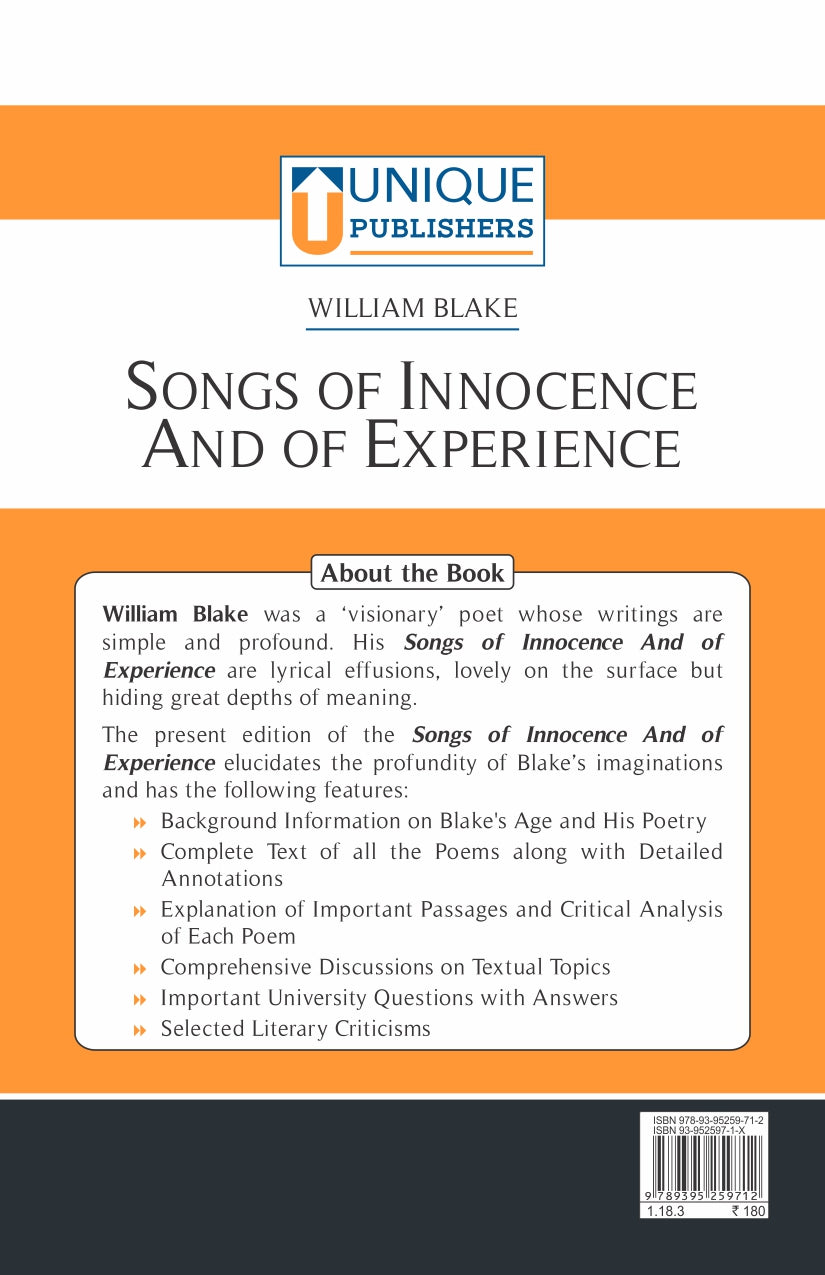 Songs of Innocence And of Experience