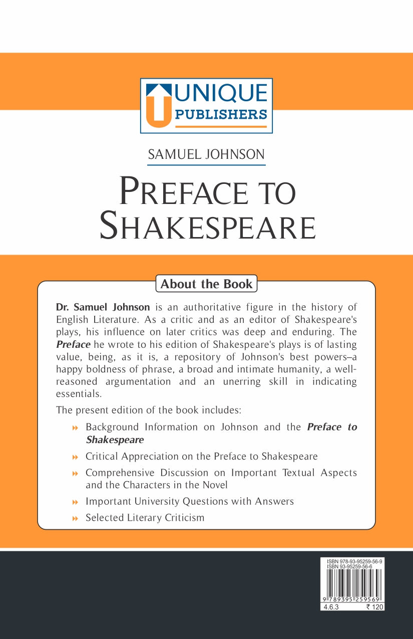 Preface to Shakespeare