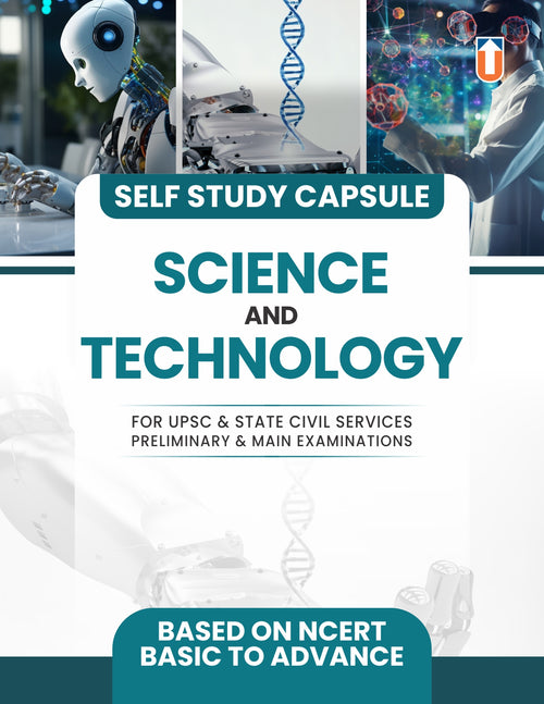 Science and Technology Self Study Capsule for UPSC & State Civil Services Exams, NCERT-Based Basic to Advanced Paperback English Medium