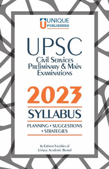 SYLLABUS 2023
with Planning & Suggestions