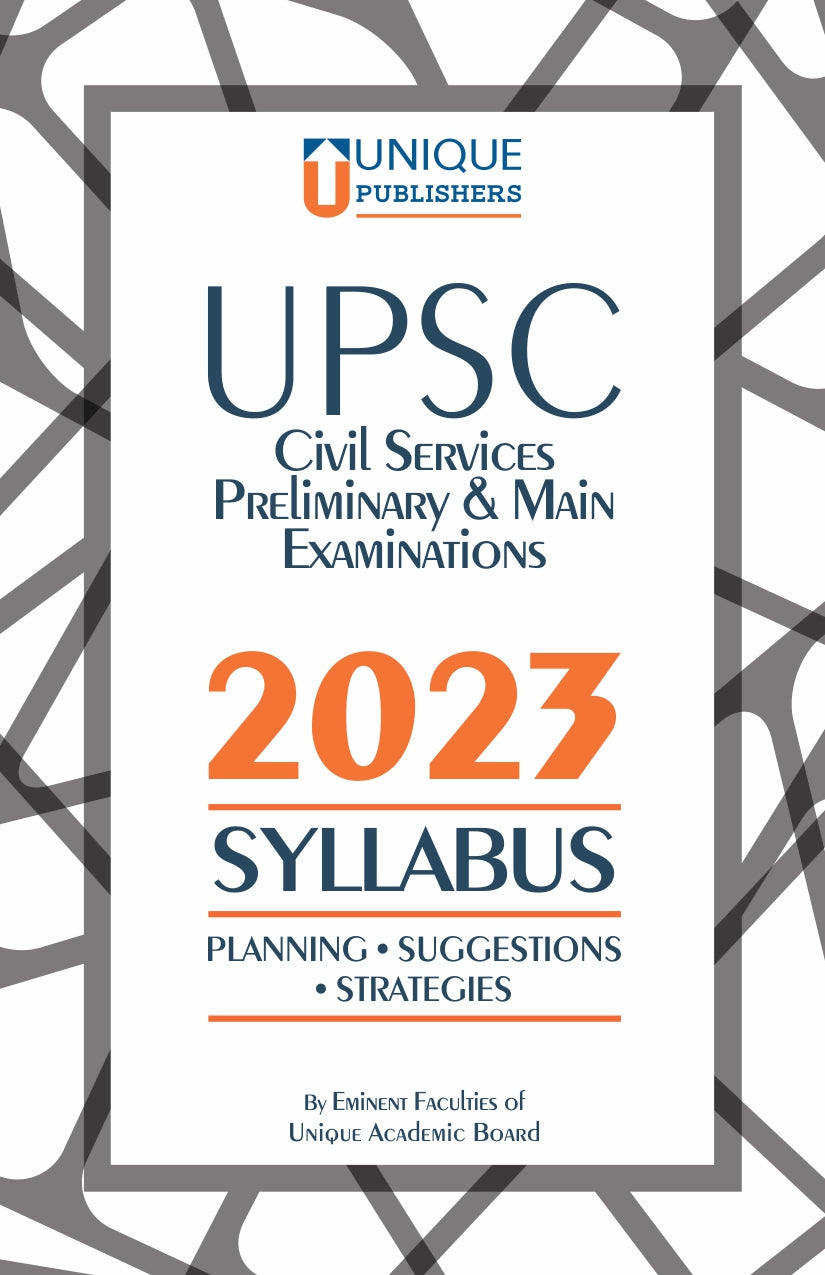 SYLLABUS 2023
with Planning & Suggestions