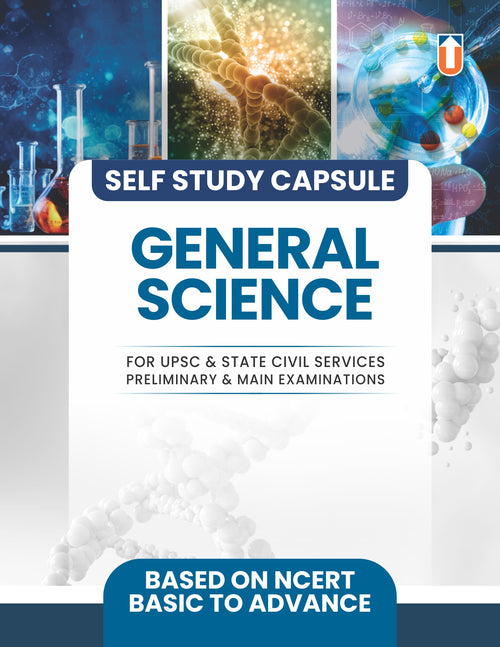 General Science Self Study Capsule for UPSC & State Civil Services Exams, NCERT-Based Basic to Advanced Paperback English Medium
