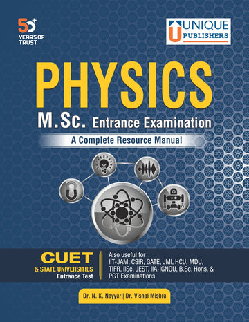 PHYSICS
M.Sc. Entrance Examination