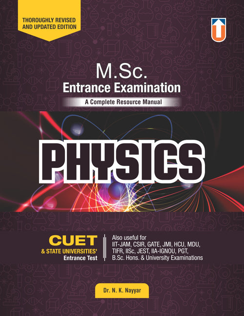 PHYSICS
MSc Entrance Examination