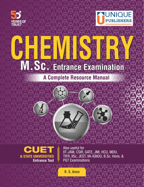 CHEMISTRY
M.Sc. Entrance Examination