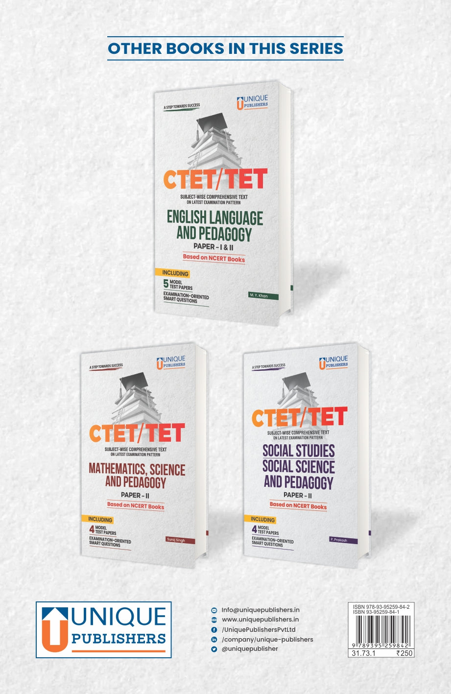 CTET/TET CHILD DEVELOPMENT
AND PEDAGOGY, PAPER-I & II