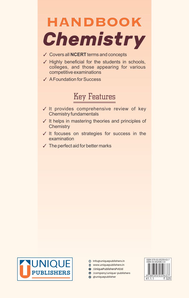 CHEMISTRY Handbook