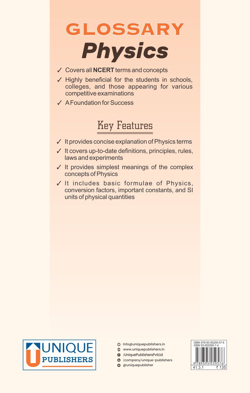 PHYSICS Glossary