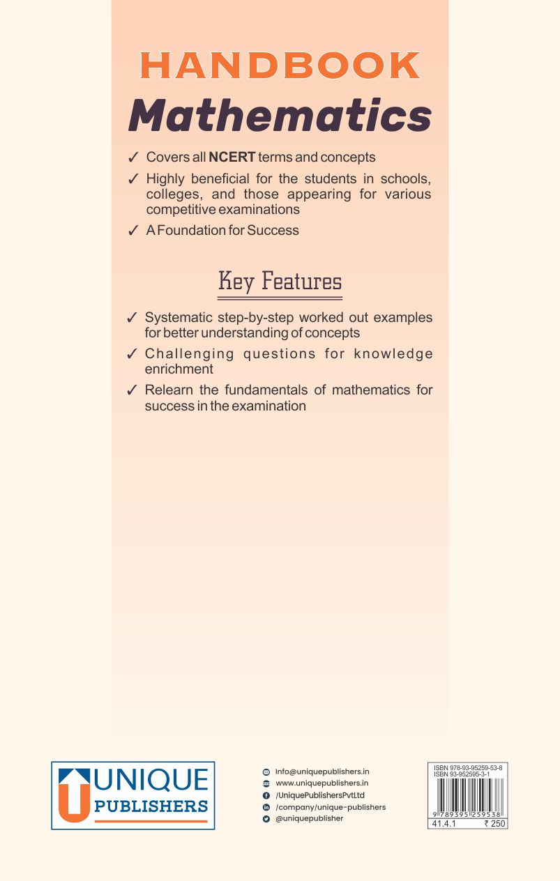 MATHEMATICS Handbook
