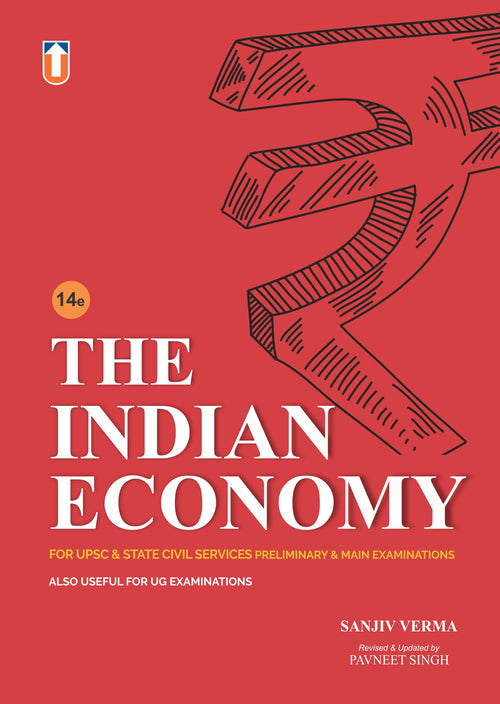The Indian Economy By Sanjiv Verma I English Medium I Latest Edition- 14th Edition