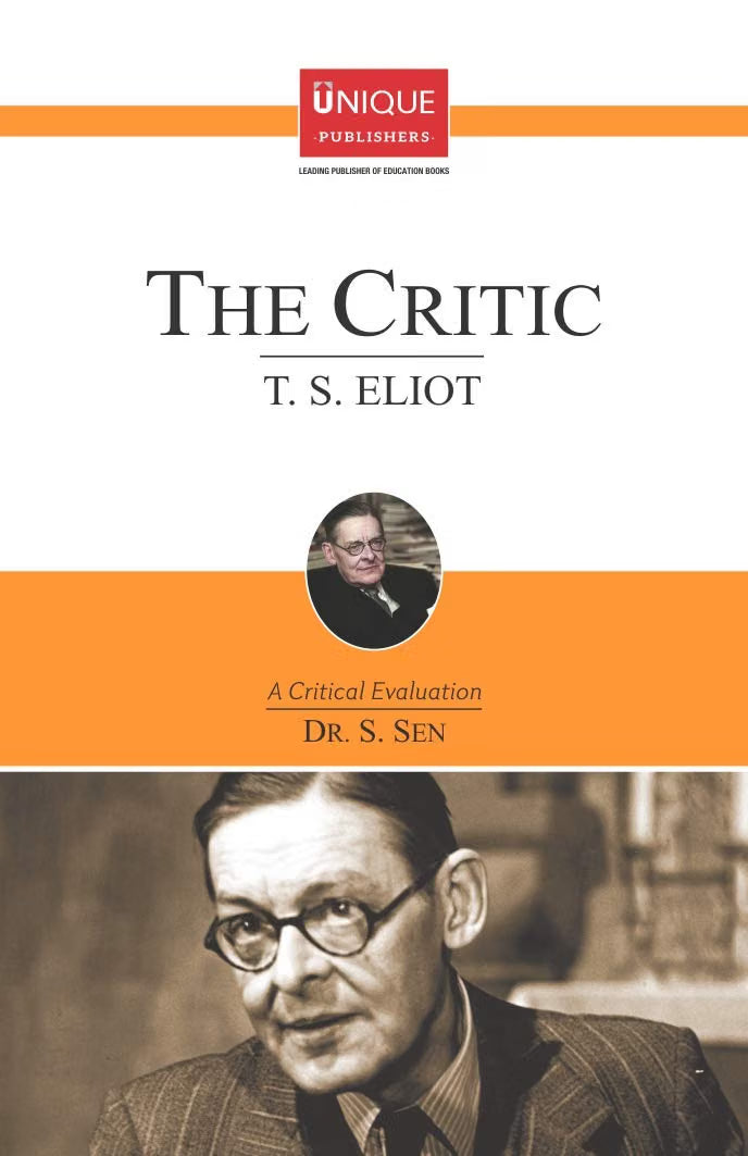 T.S. Eliot: The Critic