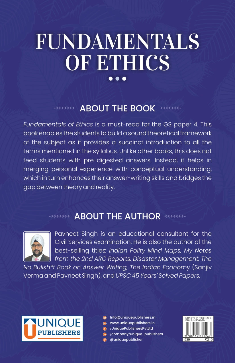 Fundamentals of Ethics