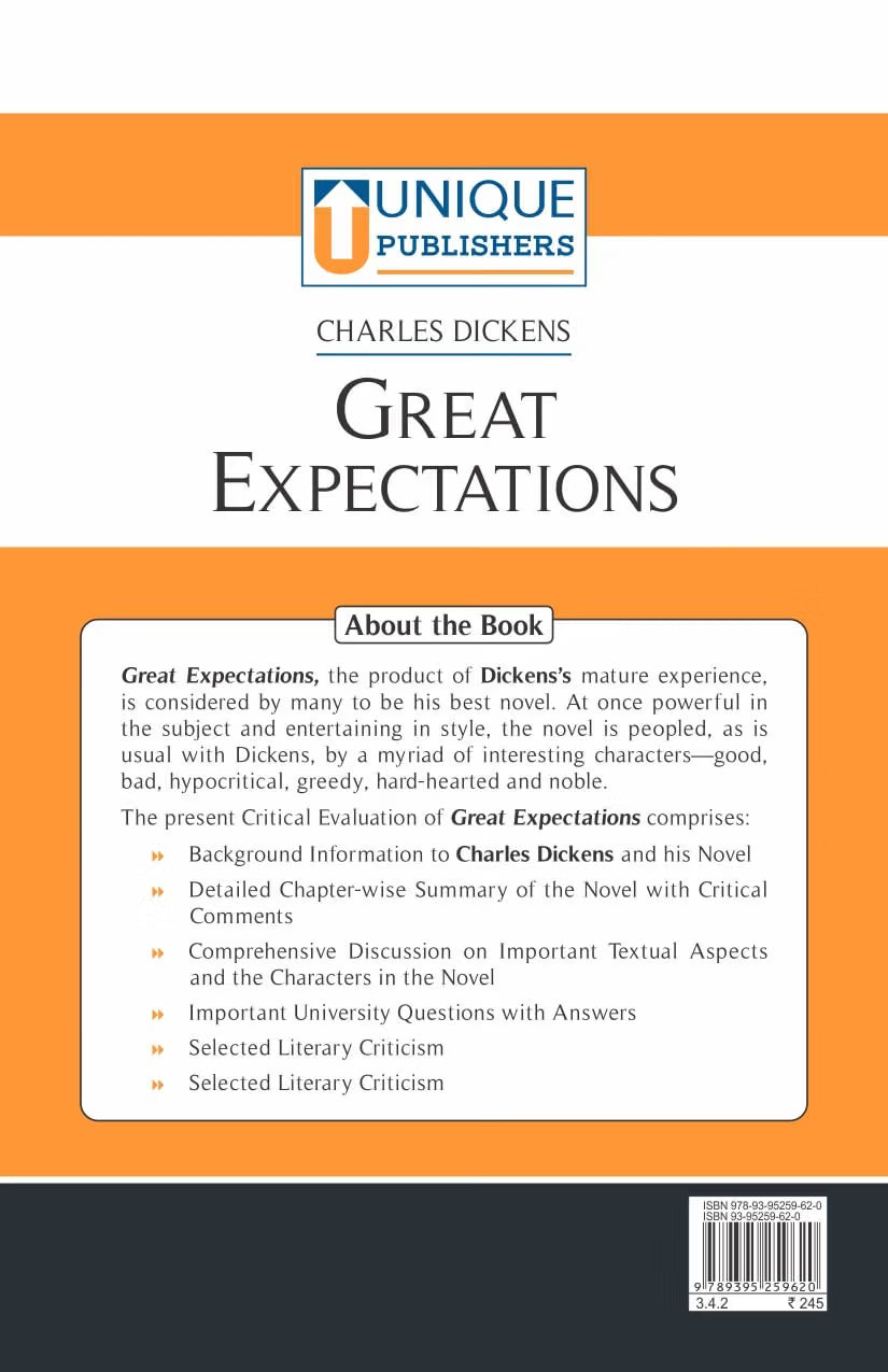 Charles Dickens: Great Expectations | A Critical Evaluation for B.A. Hons. & M.A. English