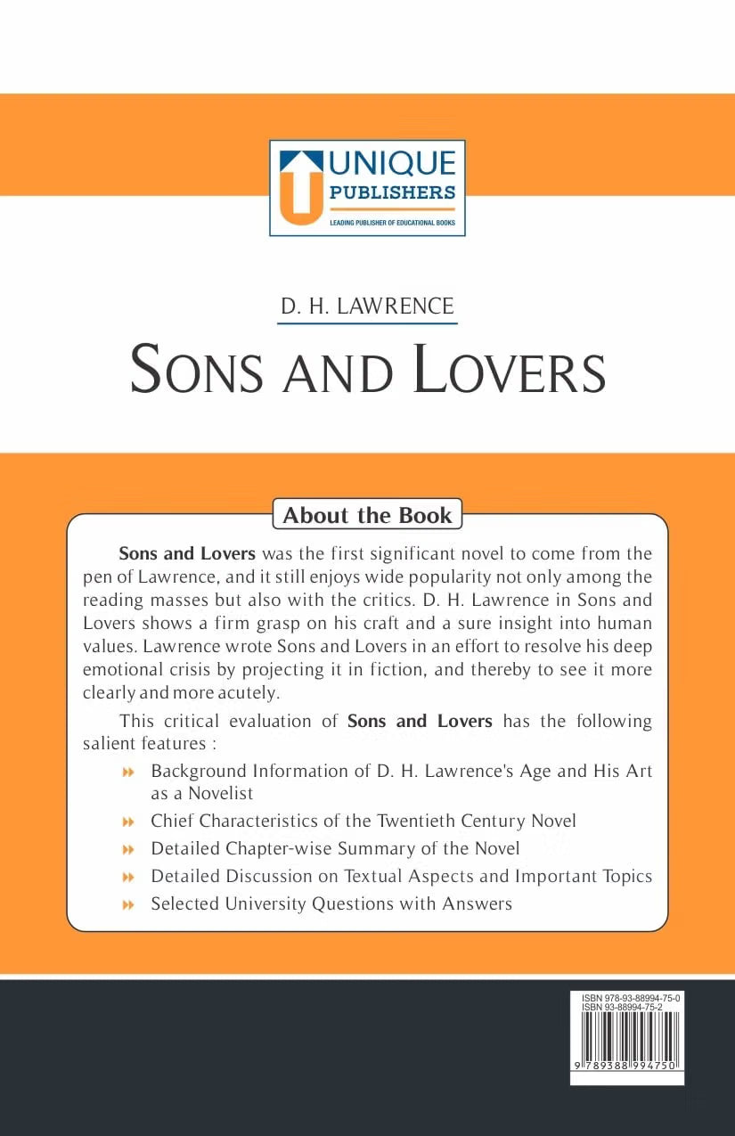 D.H Lawrence: Sons and Lovers | A Critical Evaluation