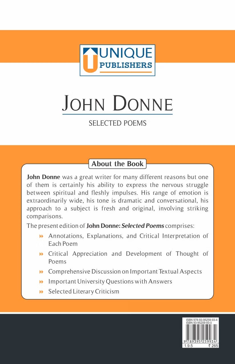 John Donne: Selected Poems | A Critical Evaluation