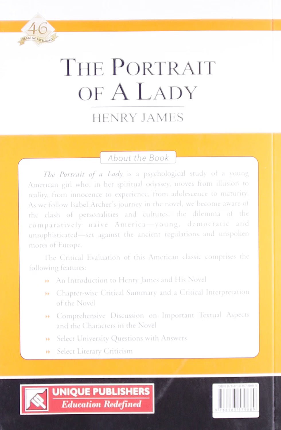 Henry James: The Portrait of a Lady