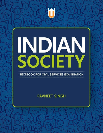 Indian Society: Textbook for Civil Services Examination I Paperback I English Medium I English Medium