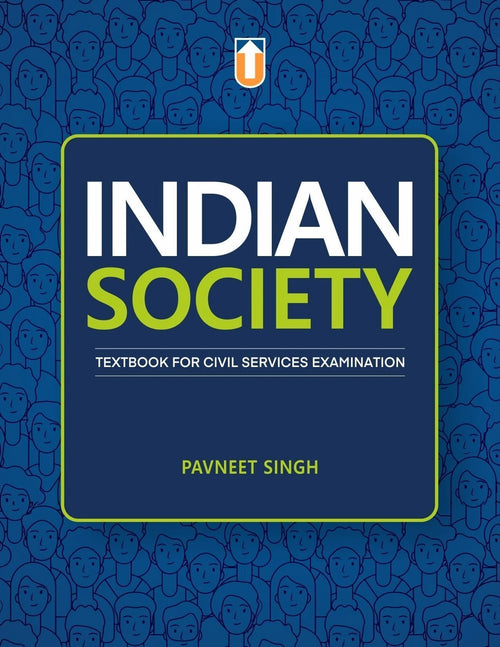 Indian Society: Textbook for Civil Services Examination I Paperback I English Medium I English Medium