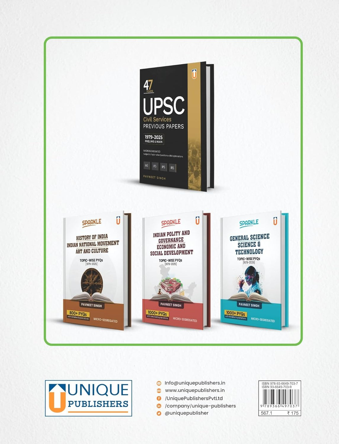 Geography of India & World + Environment & Ecology | UPSC Topic-Wise PYQs 1979–2025 | 1200+ Questions | By Pavneet Singh Paperback