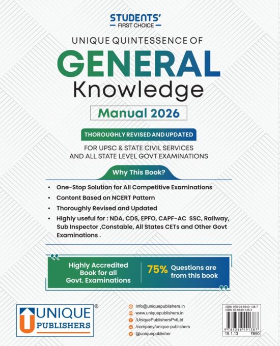 General Knowledge Manual 2026