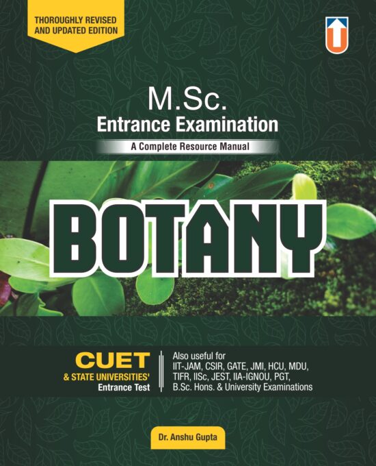 Botany M.Sc. Entrance Examination I Latest Edition