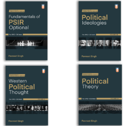 Political Science Optional Books For UPSC-CSE Main, Set Of 4 Volumes By Pavneet Singh - PSIR Fundamentals, Political Ideologies, Western Political Thought, Political Theory  (Paperback, Pavneet Singh)